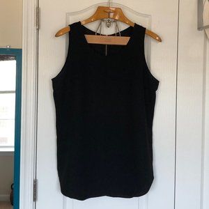 Ann Taylor Black Tank Size Large EUC